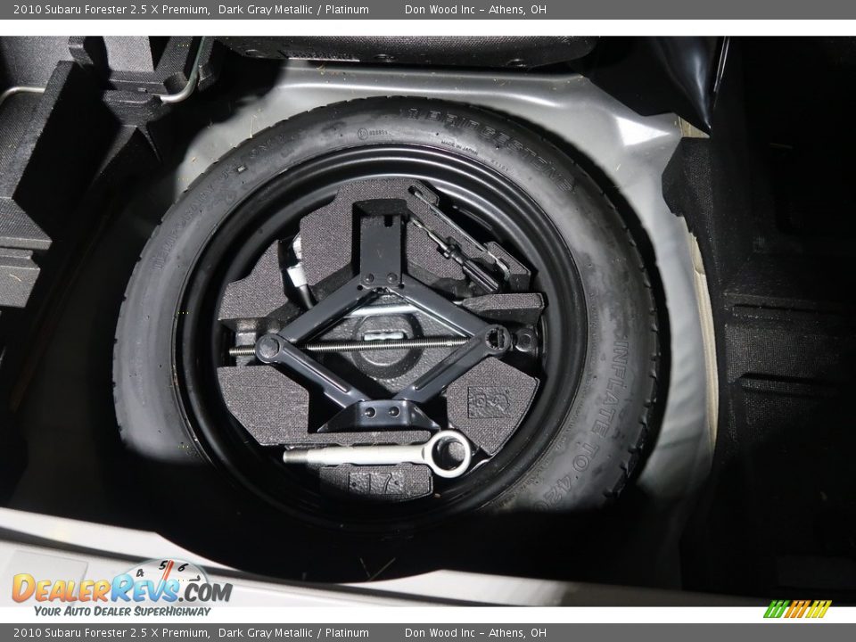 2010 Subaru Forester 2.5 X Premium Dark Gray Metallic / Platinum Photo #34