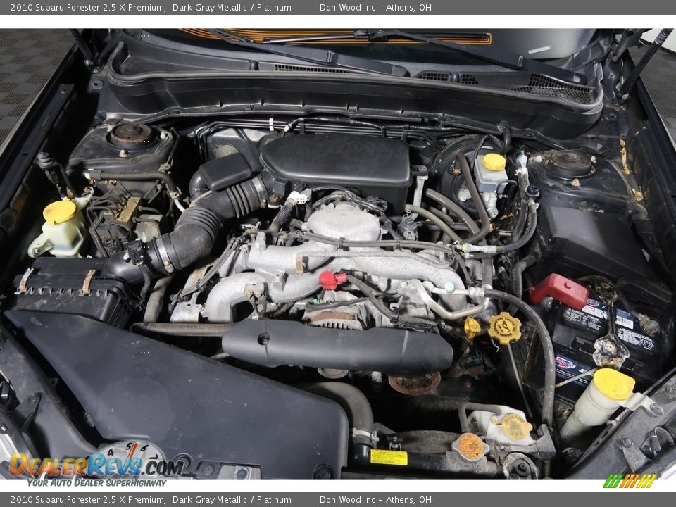 2010 Subaru Forester 2.5 X Premium Dark Gray Metallic / Platinum Photo #35