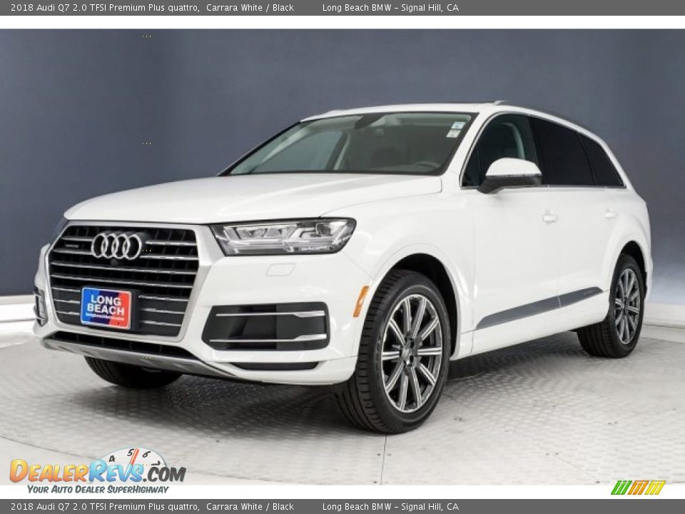 Front 3/4 View of 2018 Audi Q7 2.0 TFSI Premium Plus quattro Photo #12