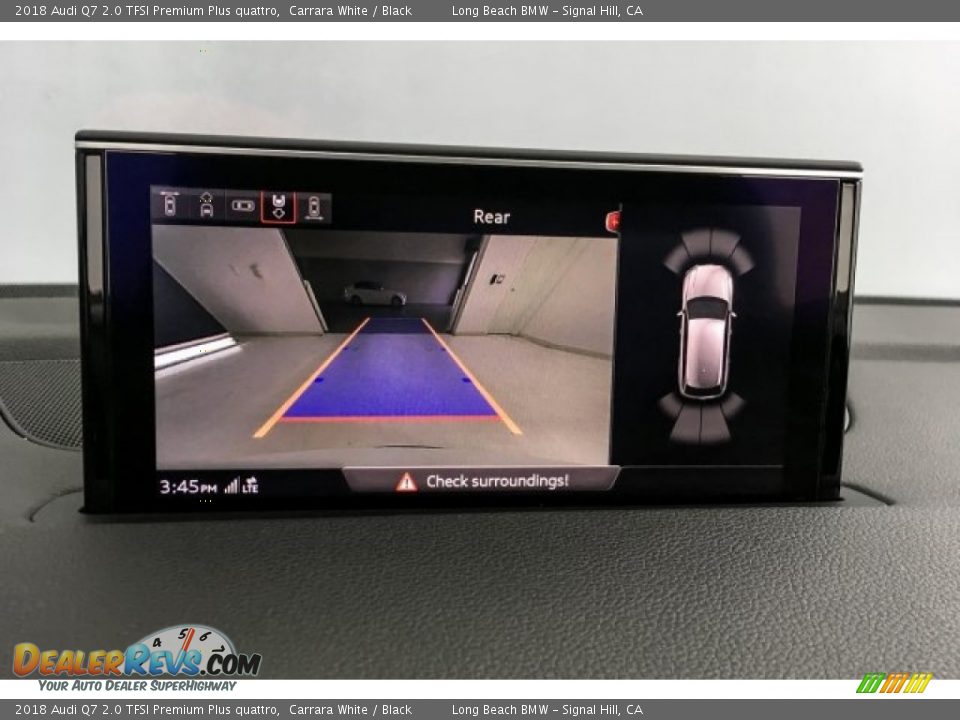 2018 Audi Q7 2.0 TFSI Premium Plus quattro Carrara White / Black Photo #13