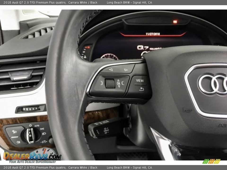 2018 Audi Q7 2.0 TFSI Premium Plus quattro Steering Wheel Photo #15