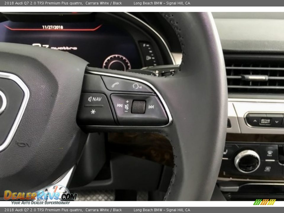 2018 Audi Q7 2.0 TFSI Premium Plus quattro Steering Wheel Photo #16
