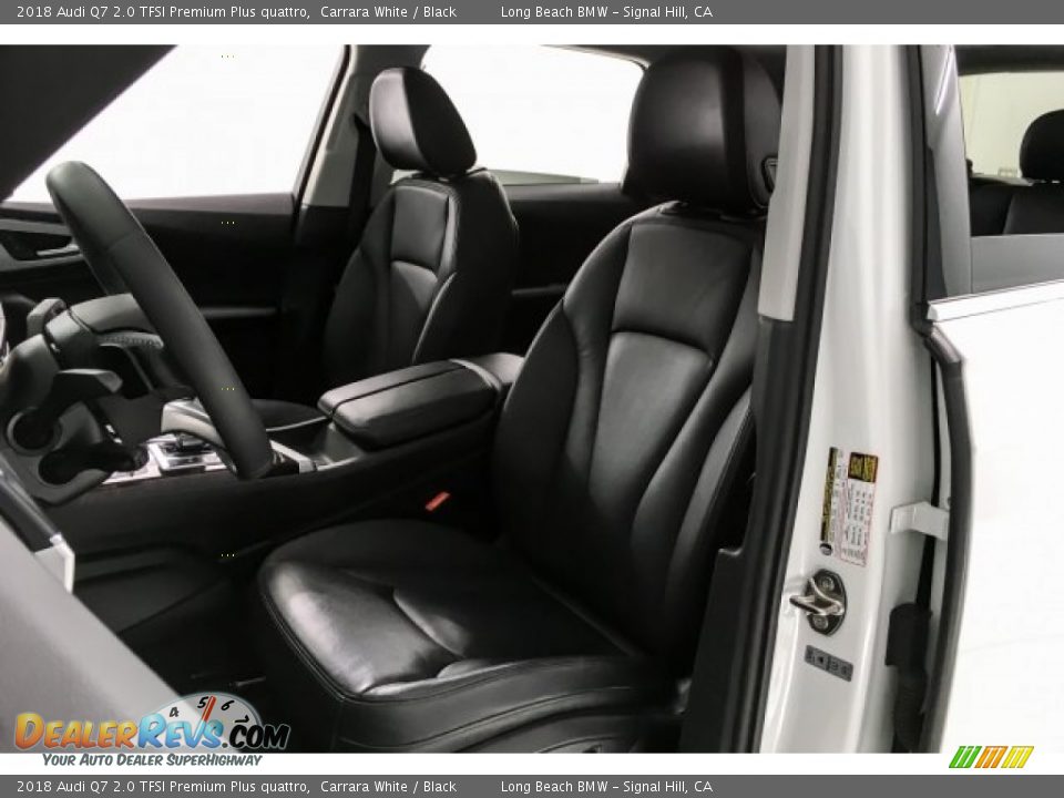 2018 Audi Q7 2.0 TFSI Premium Plus quattro Carrara White / Black Photo #25