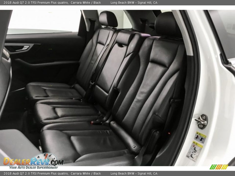2018 Audi Q7 2.0 TFSI Premium Plus quattro Carrara White / Black Photo #26