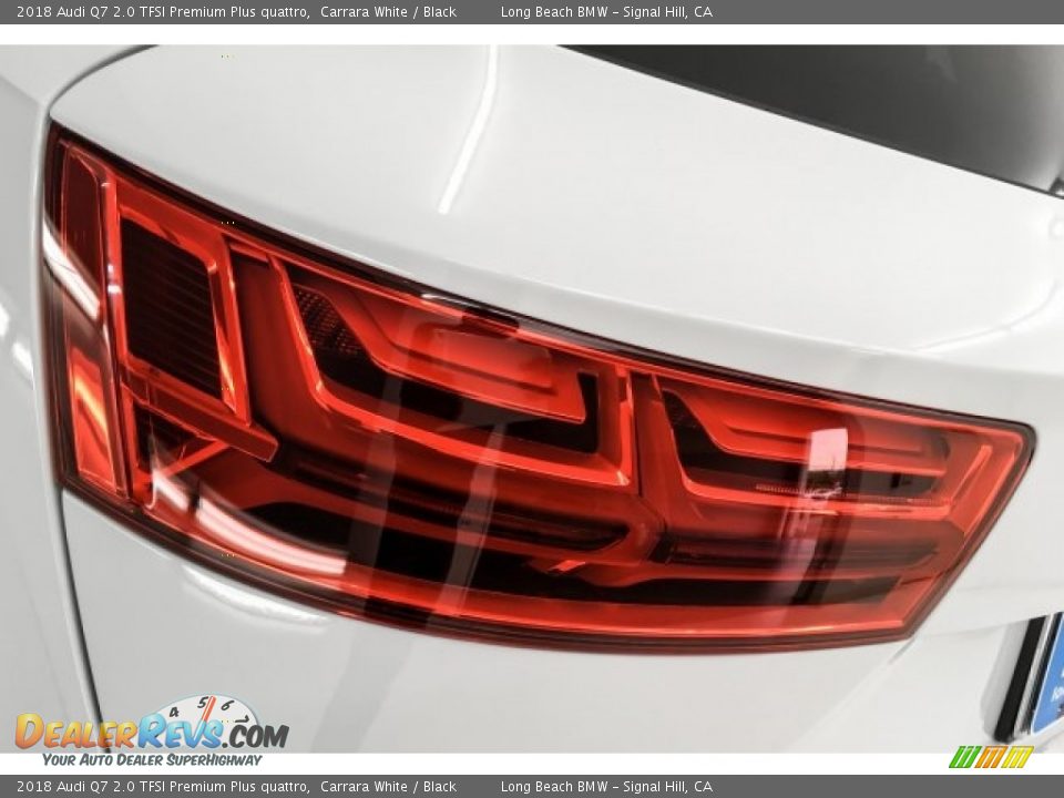 2018 Audi Q7 2.0 TFSI Premium Plus quattro Carrara White / Black Photo #27