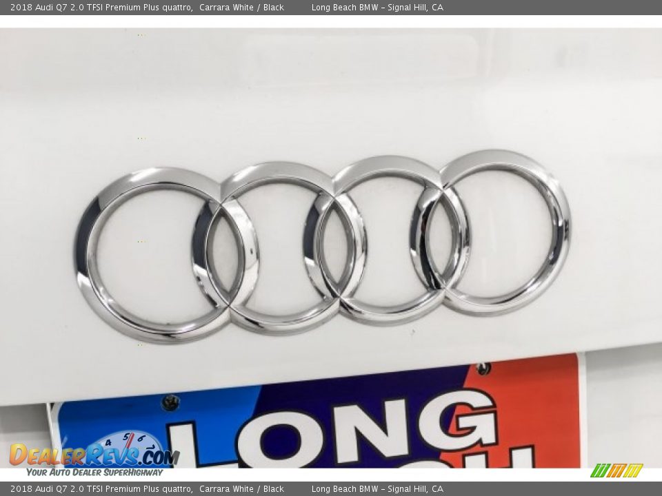 2018 Audi Q7 2.0 TFSI Premium Plus quattro Carrara White / Black Photo #28