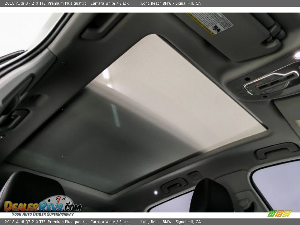 2018 Audi Q7 2.0 TFSI Premium Plus quattro Carrara White / Black Photo #30