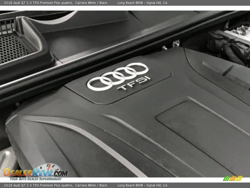 2018 Audi Q7 2.0 TFSI Premium Plus quattro Carrara White / Black Photo #32