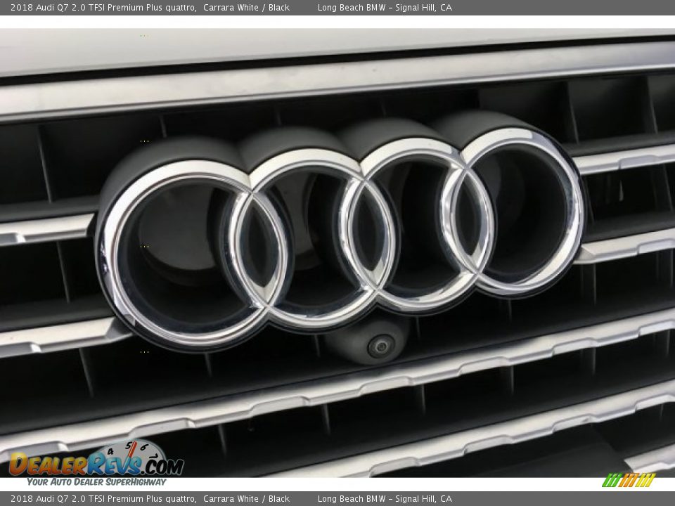 2018 Audi Q7 2.0 TFSI Premium Plus quattro Carrara White / Black Photo #34