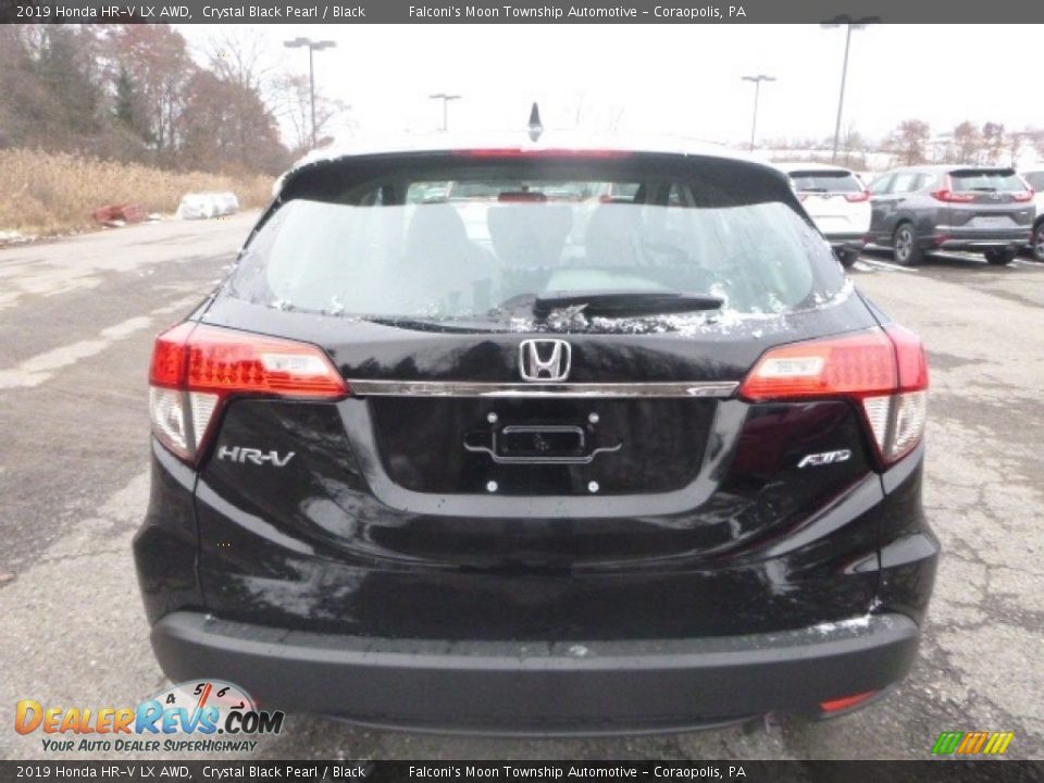 2019 Honda HR-V LX AWD Crystal Black Pearl / Black Photo #5