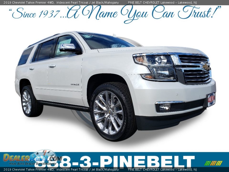 2019 Chevrolet Tahoe Premier 4WD Iridescent Pearl Tricoat / Jet Black/Mahogany Photo #1