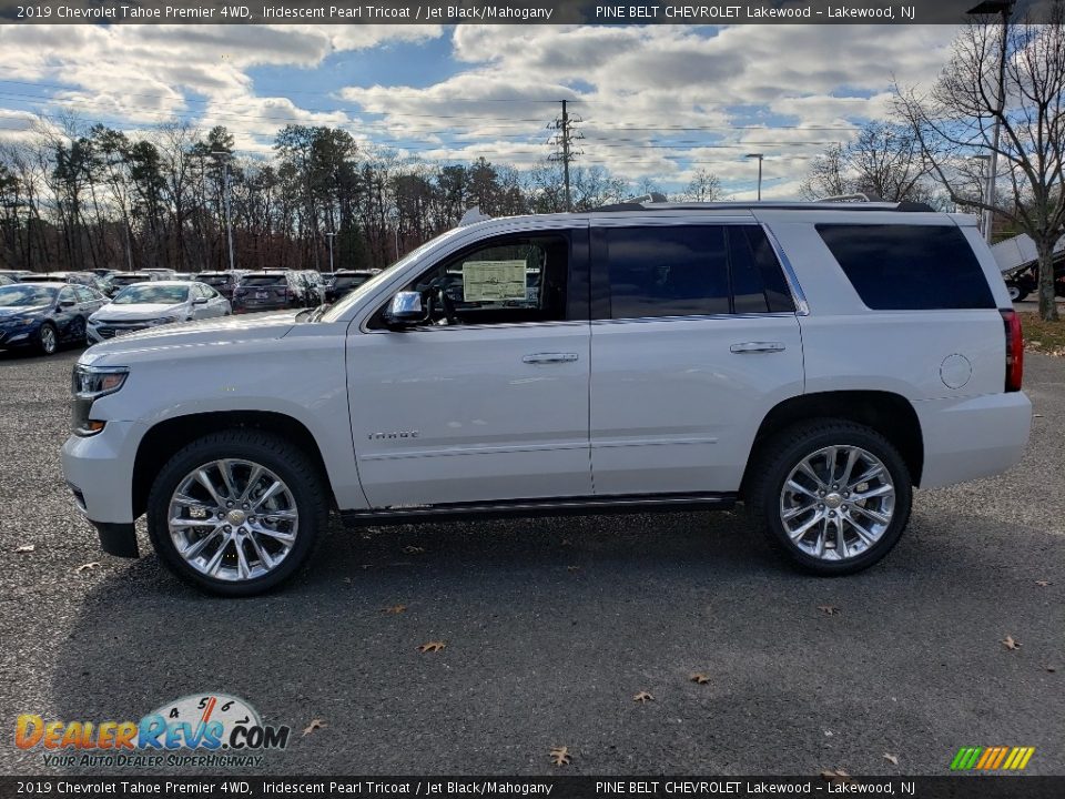 2019 Chevrolet Tahoe Premier 4WD Iridescent Pearl Tricoat / Jet Black/Mahogany Photo #3