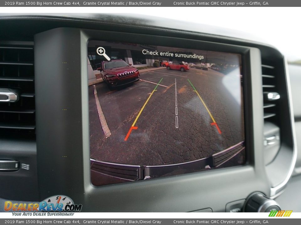 2019 Ram 1500 Big Horn Crew Cab 4x4 Granite Crystal Metallic / Black/Diesel Gray Photo #7
