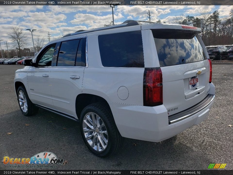 2019 Chevrolet Tahoe Premier 4WD Iridescent Pearl Tricoat / Jet Black/Mahogany Photo #4