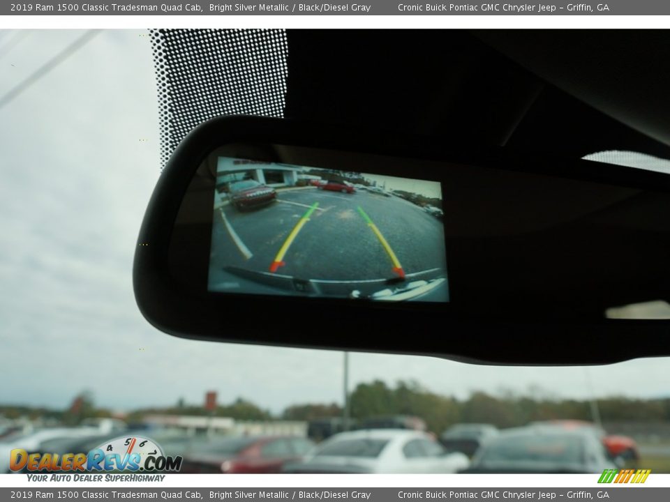 2019 Ram 1500 Classic Tradesman Quad Cab Bright Silver Metallic / Black/Diesel Gray Photo #6