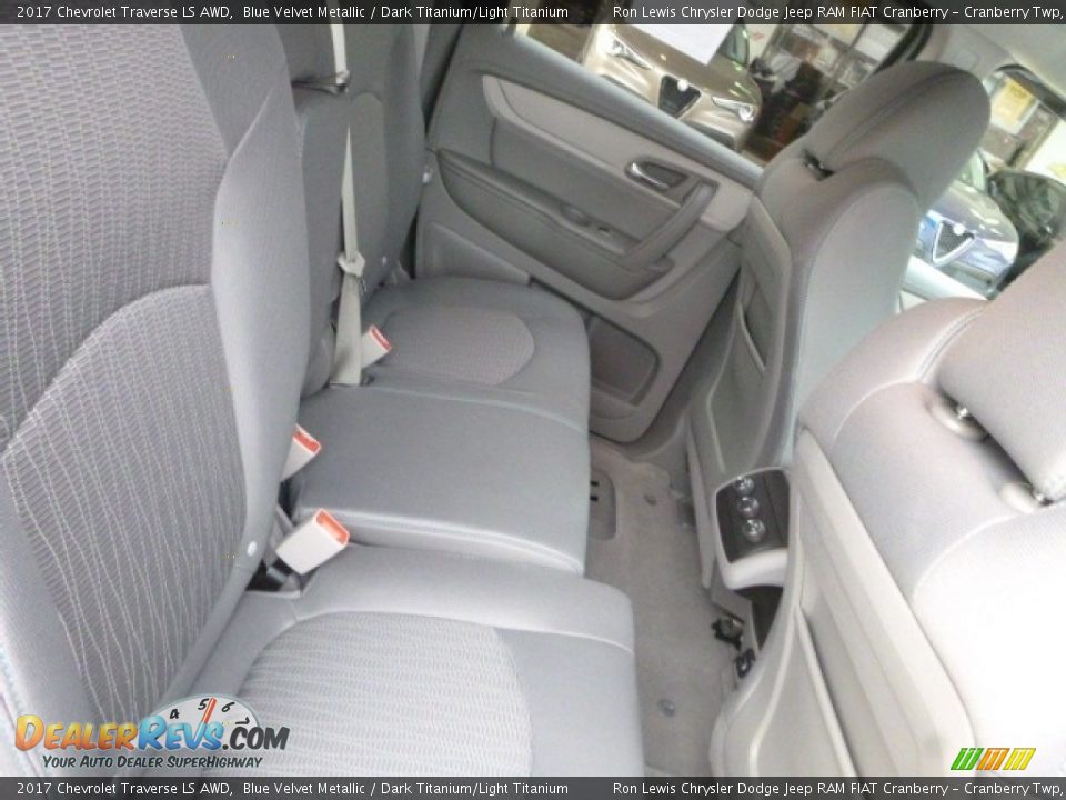 2017 Chevrolet Traverse LS AWD Blue Velvet Metallic / Dark Titanium/Light Titanium Photo #10