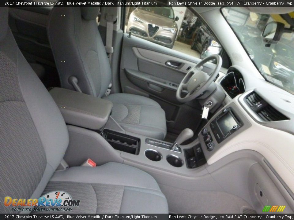 2017 Chevrolet Traverse LS AWD Blue Velvet Metallic / Dark Titanium/Light Titanium Photo #12