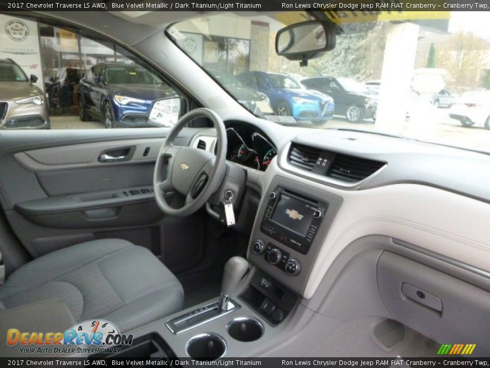 2017 Chevrolet Traverse LS AWD Blue Velvet Metallic / Dark Titanium/Light Titanium Photo #13