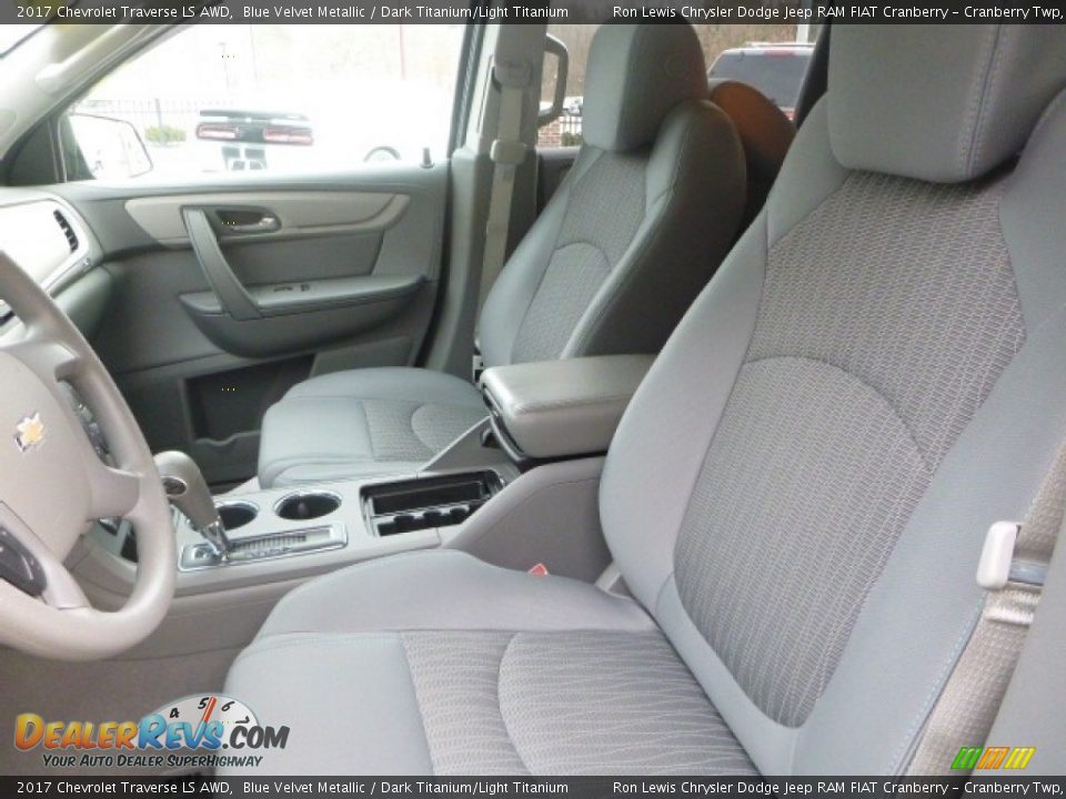 2017 Chevrolet Traverse LS AWD Blue Velvet Metallic / Dark Titanium/Light Titanium Photo #15