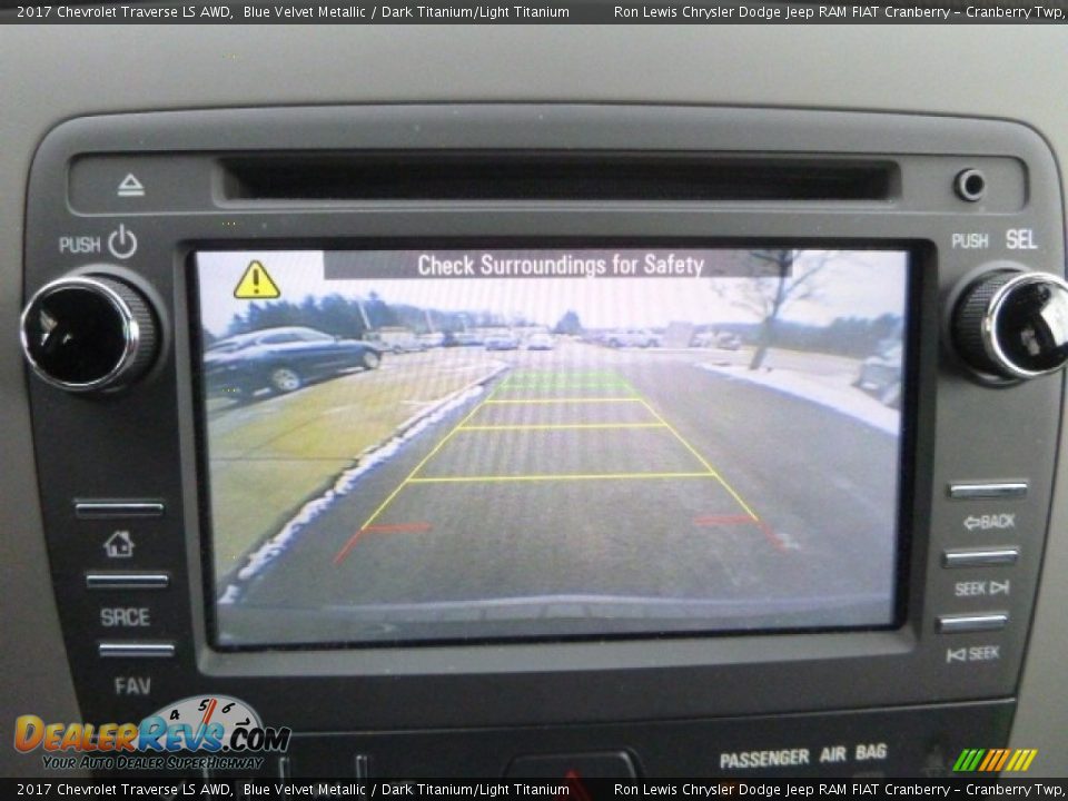 2017 Chevrolet Traverse LS AWD Blue Velvet Metallic / Dark Titanium/Light Titanium Photo #18