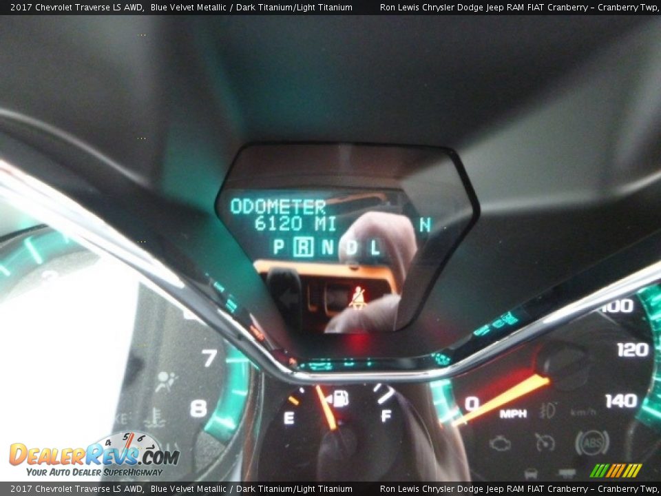 2017 Chevrolet Traverse LS AWD Blue Velvet Metallic / Dark Titanium/Light Titanium Photo #19
