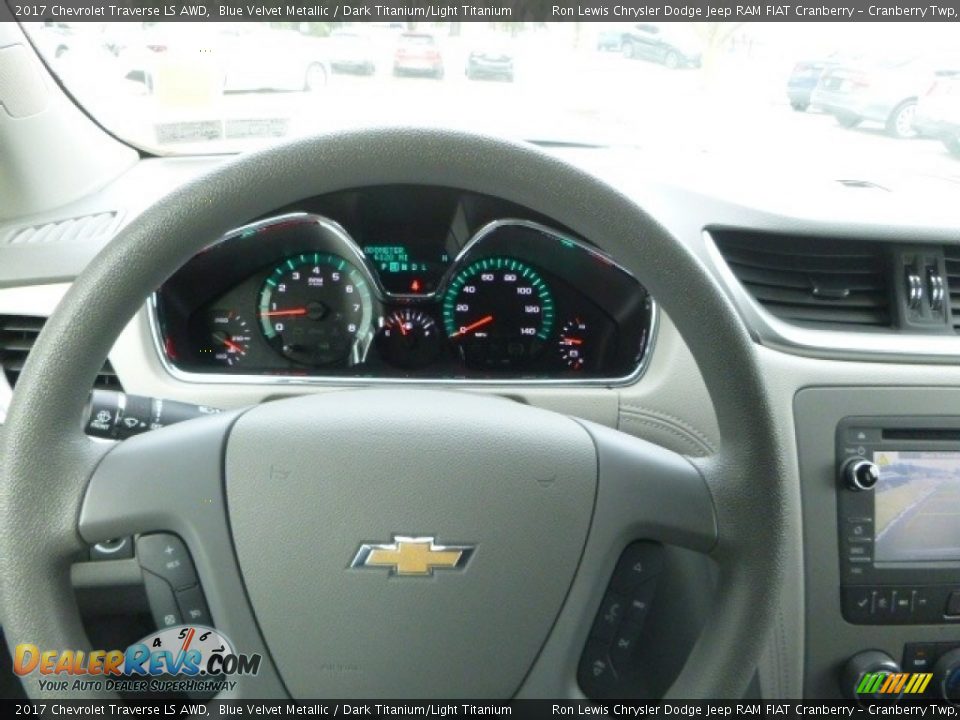 2017 Chevrolet Traverse LS AWD Blue Velvet Metallic / Dark Titanium/Light Titanium Photo #20