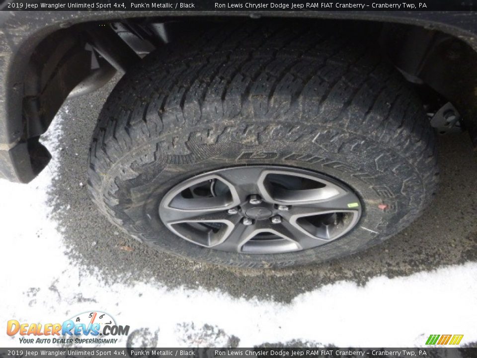 2019 Jeep Wrangler Unlimited Sport 4x4 Punk'n Metallic / Black Photo #6