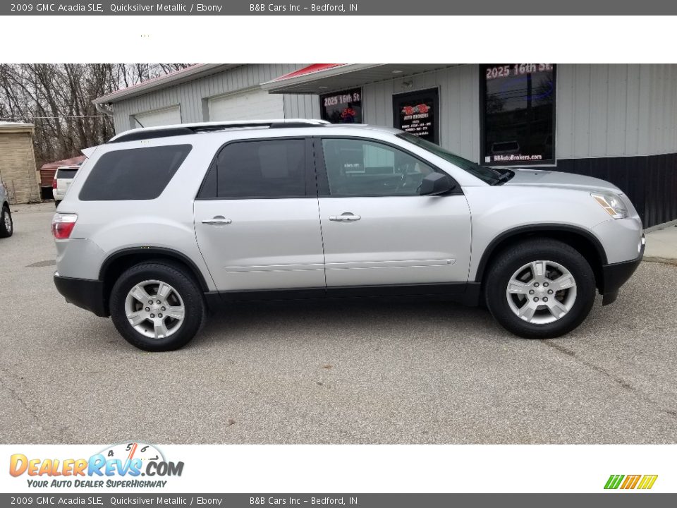 2009 GMC Acadia SLE Quicksilver Metallic / Ebony Photo #2