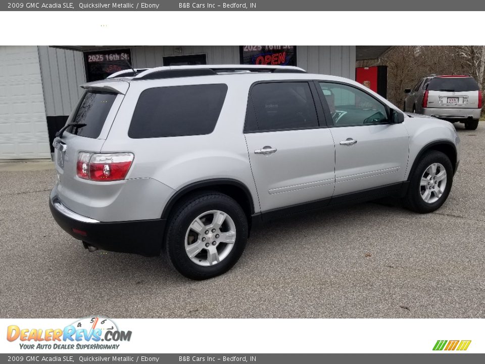 2009 GMC Acadia SLE Quicksilver Metallic / Ebony Photo #3