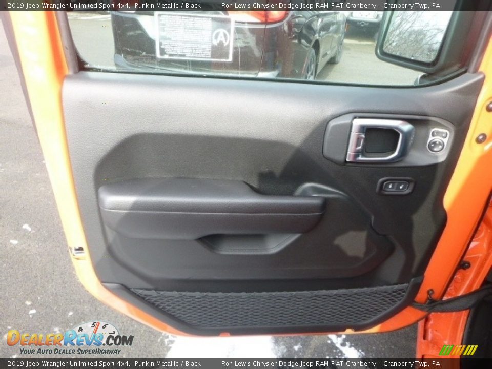 2019 Jeep Wrangler Unlimited Sport 4x4 Punk'n Metallic / Black Photo #14