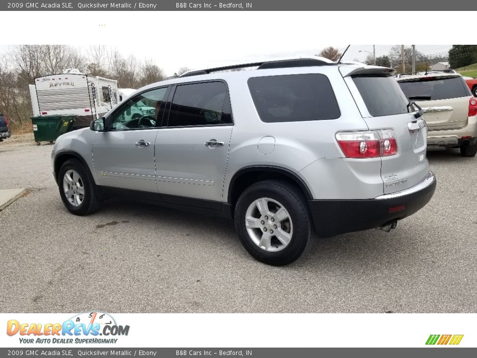 2009 GMC Acadia SLE Quicksilver Metallic / Ebony Photo #5