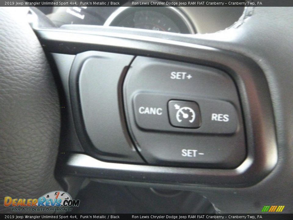 2019 Jeep Wrangler Unlimited Sport 4x4 Punk'n Metallic / Black Photo #18