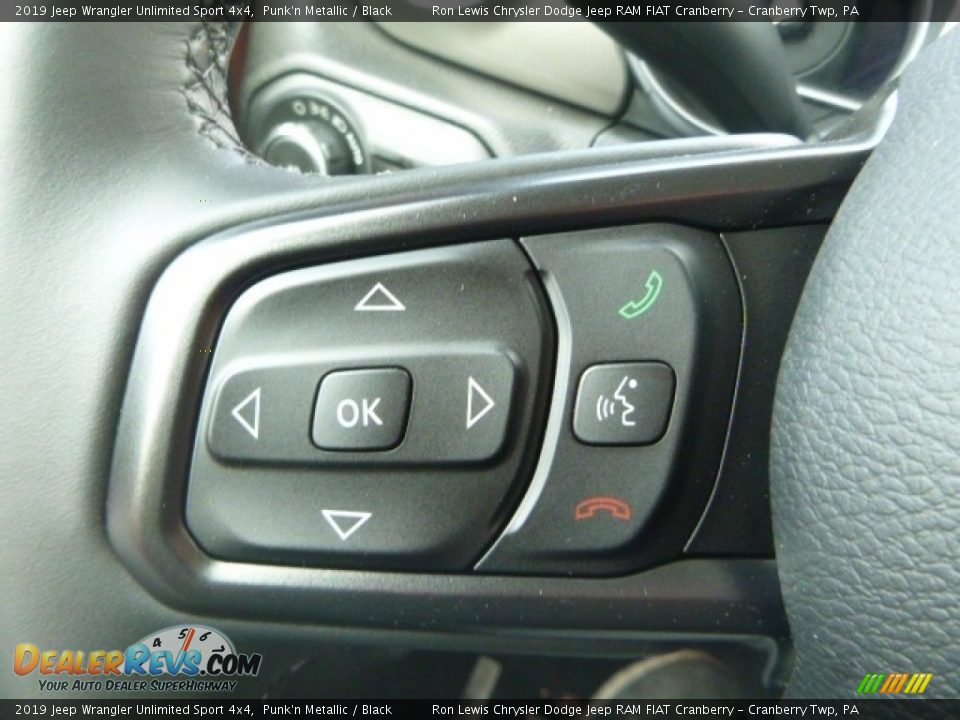 2019 Jeep Wrangler Unlimited Sport 4x4 Punk'n Metallic / Black Photo #19