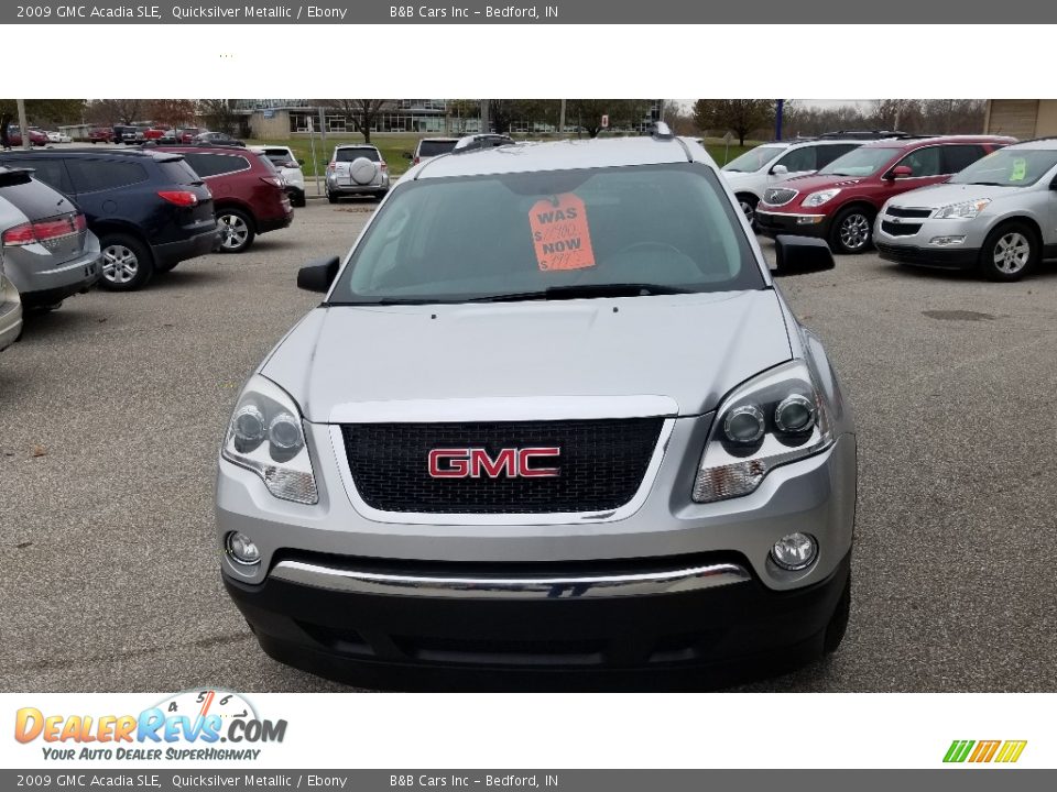2009 GMC Acadia SLE Quicksilver Metallic / Ebony Photo #8