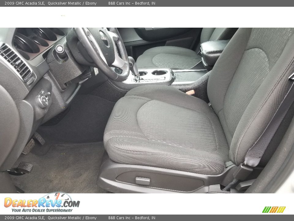 2009 GMC Acadia SLE Quicksilver Metallic / Ebony Photo #11