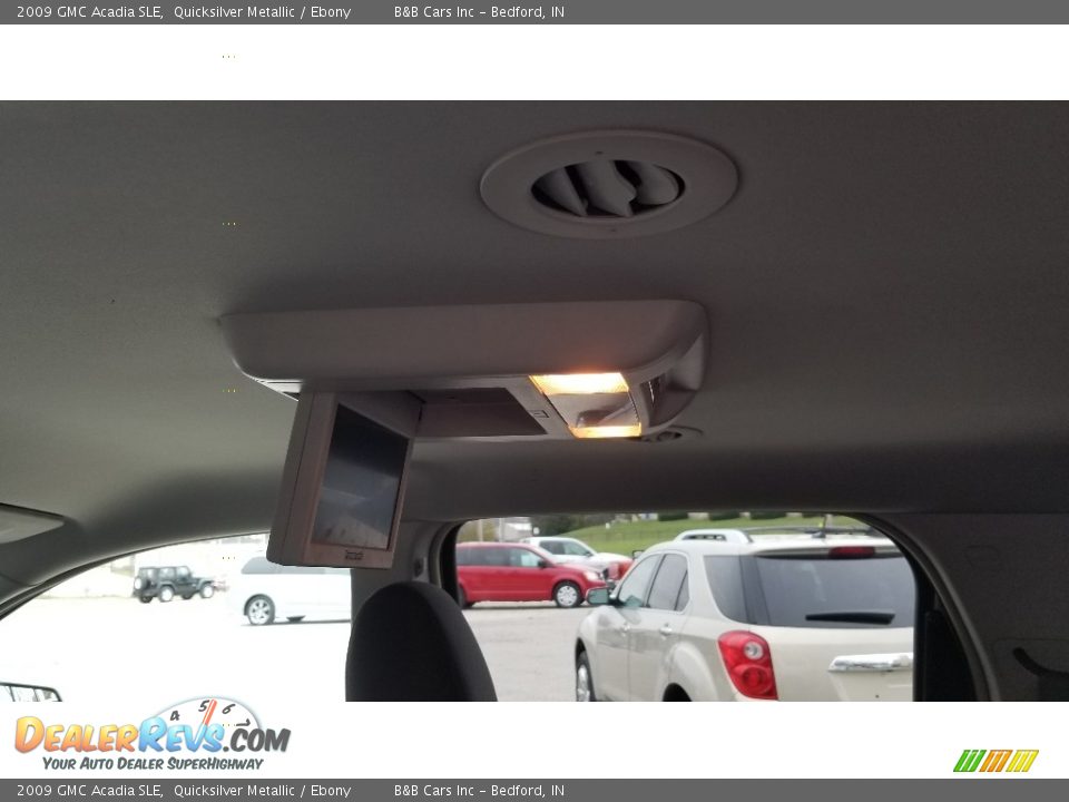 2009 GMC Acadia SLE Quicksilver Metallic / Ebony Photo #16