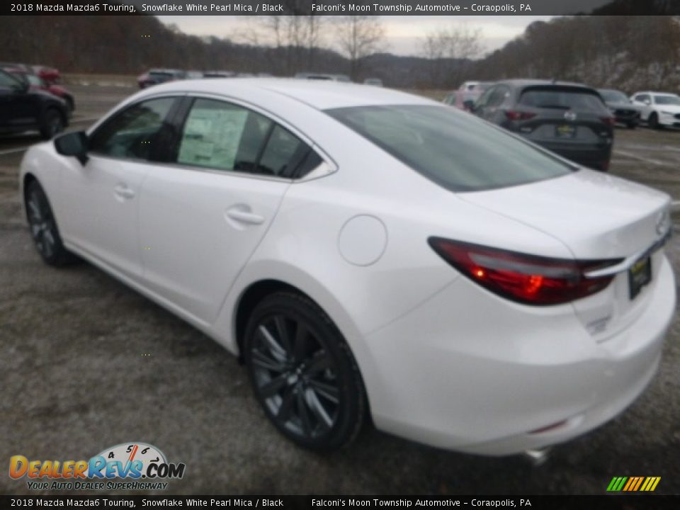 2018 Mazda Mazda6 Touring Snowflake White Pearl Mica / Black Photo #6