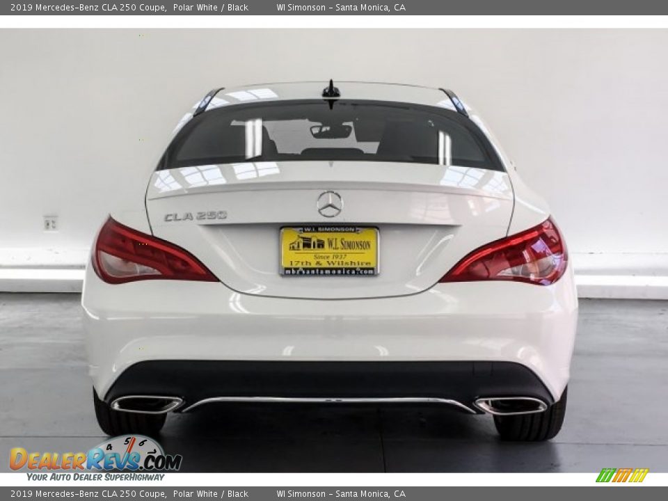 2019 Mercedes-Benz CLA 250 Coupe Polar White / Black Photo #3