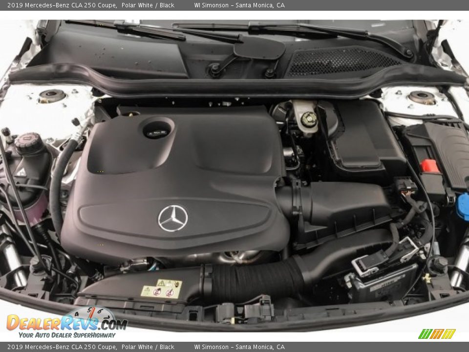 2019 Mercedes-Benz CLA 250 Coupe Polar White / Black Photo #8