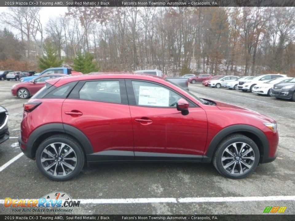 2019 Mazda CX-3 Touring AWD Soul Red Metallic / Black Photo #1
