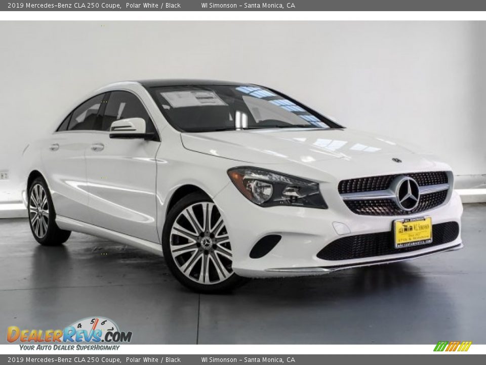 2019 Mercedes-Benz CLA 250 Coupe Polar White / Black Photo #12