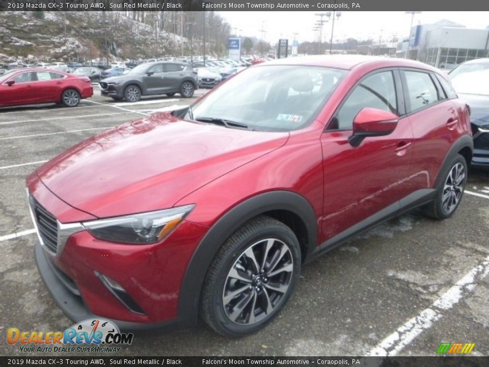2019 Mazda CX-3 Touring AWD Soul Red Metallic / Black Photo #5