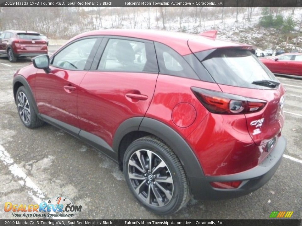 2019 Mazda CX-3 Touring AWD Soul Red Metallic / Black Photo #6