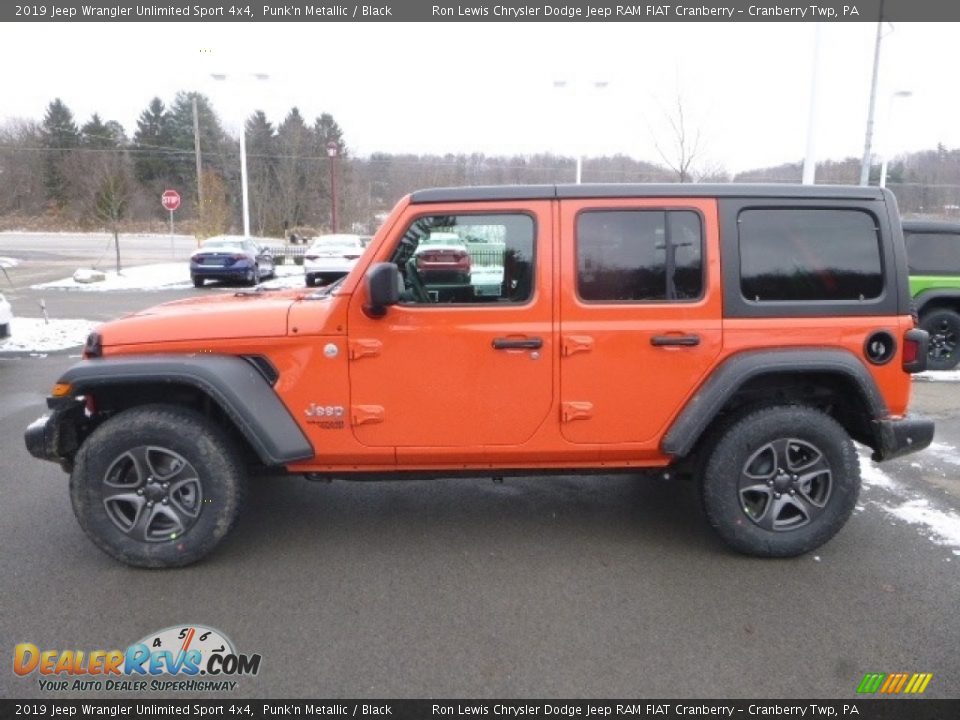 Punk'n Metallic 2019 Jeep Wrangler Unlimited Sport 4x4 Photo #3