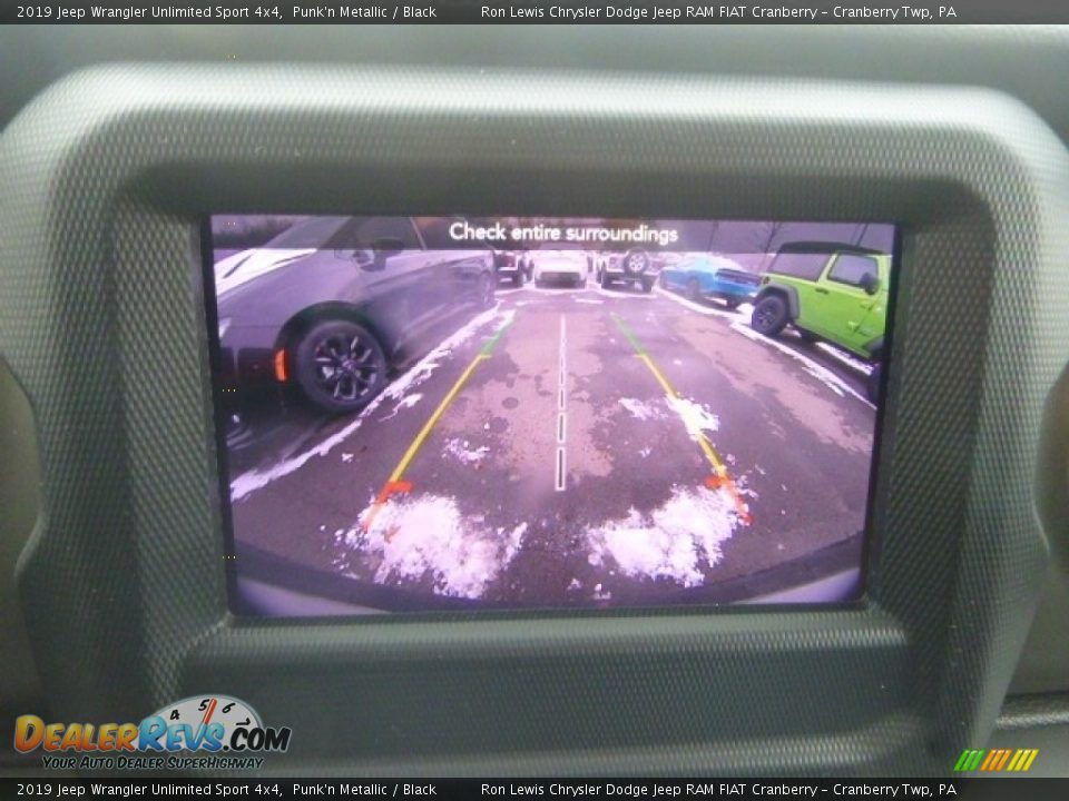 2019 Jeep Wrangler Unlimited Sport 4x4 Punk'n Metallic / Black Photo #18