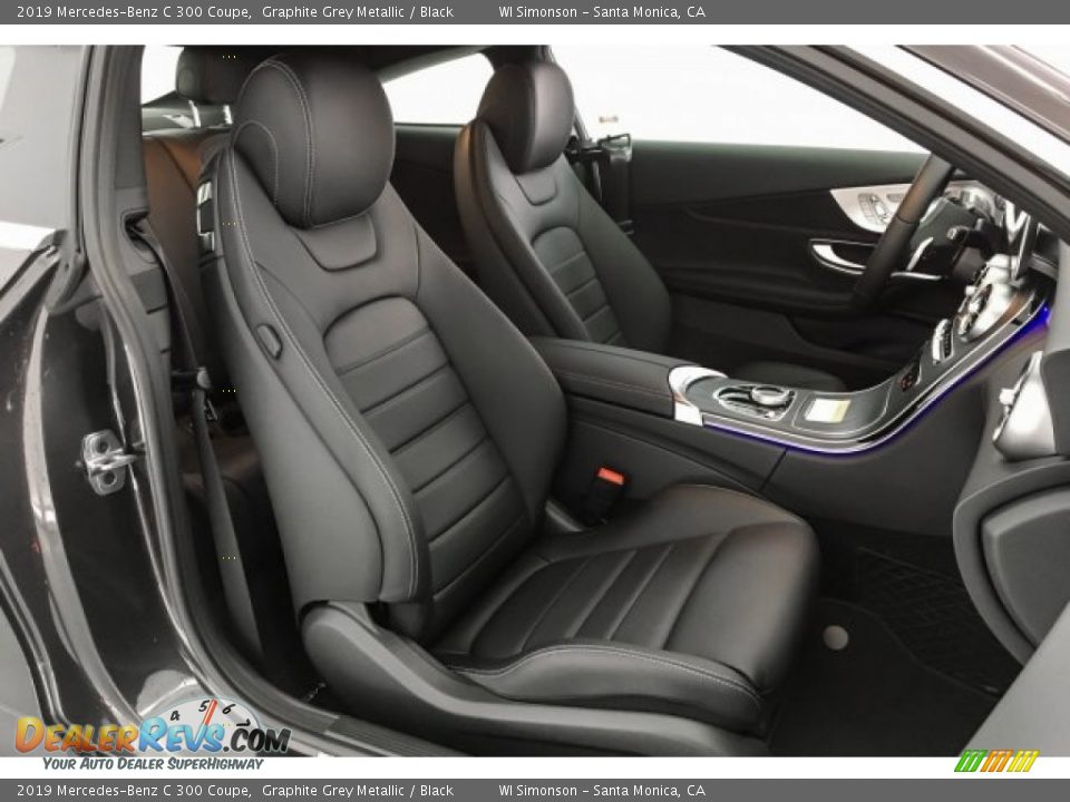 2019 Mercedes-Benz C 300 Coupe Graphite Grey Metallic / Black Photo #5