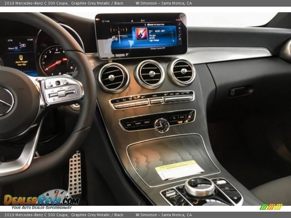 2019 Mercedes-Benz C 300 Coupe Graphite Grey Metallic / Black Photo #6