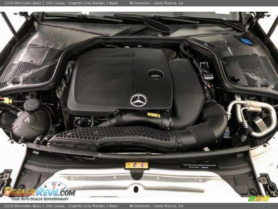 2019 Mercedes-Benz C 300 Coupe Graphite Grey Metallic / Black Photo #8