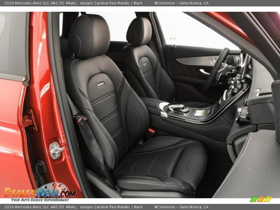 Black Interior - 2019 Mercedes-Benz GLC AMG 63 4Matic Photo #5