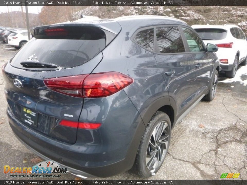 2019 Hyundai Tucson Sport AWD Dusk Blue / Black Photo #2